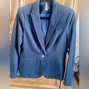Brand new Tommy Hilfiger, dark blue pinstripe blazer never worn